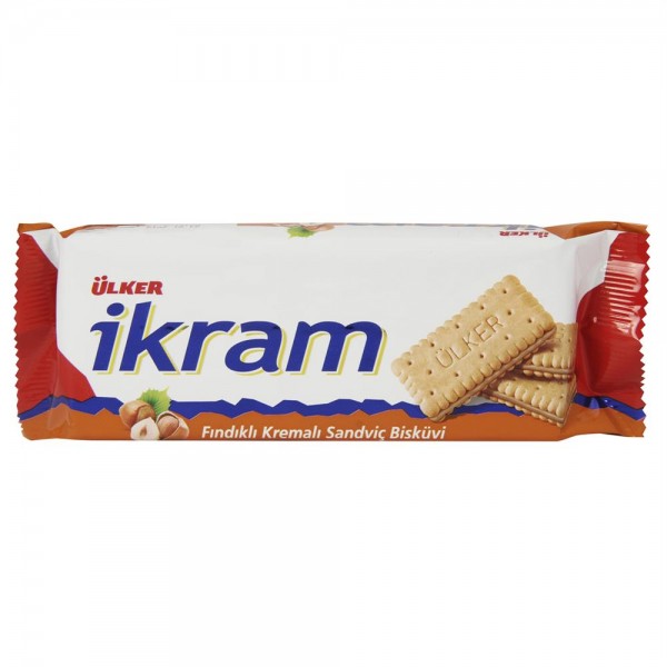 Ülker Ikram Bisküvi 92g Süßwaren Süßes &amp; Salziges Türkische